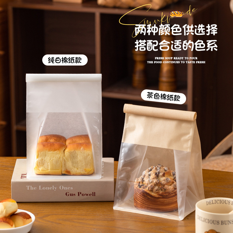 White Bread Bags with Clear Window product photo 3